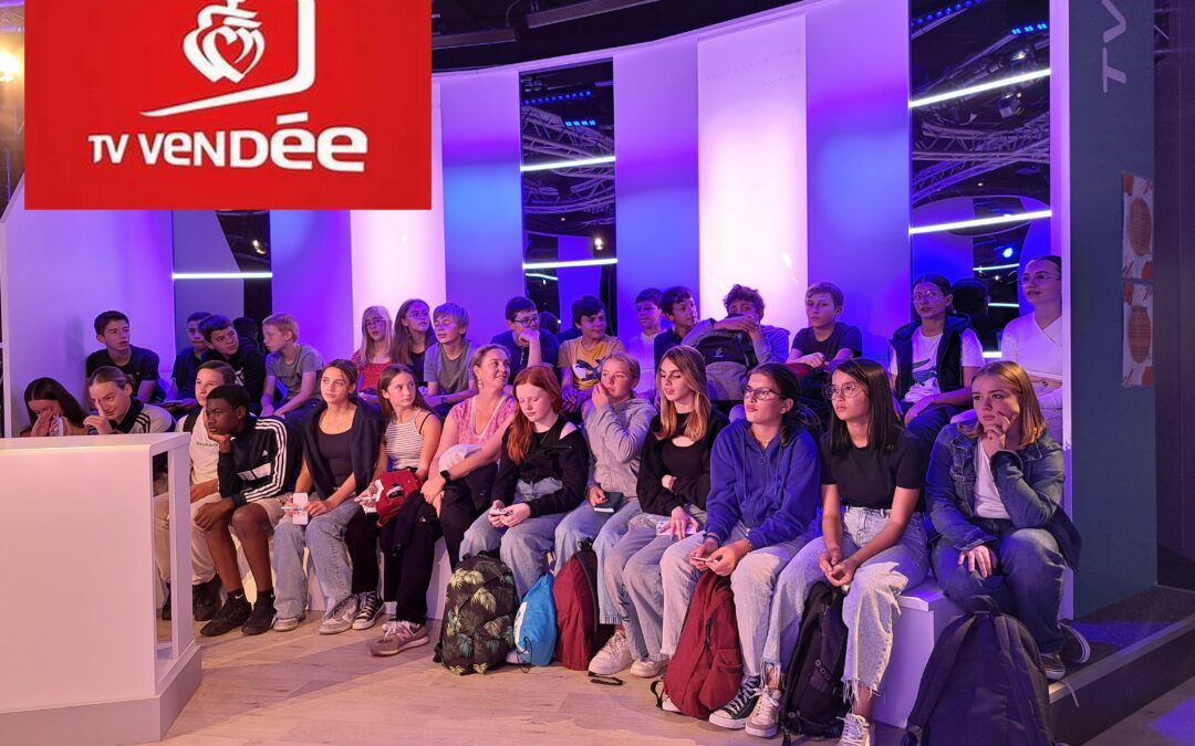 La nouvelle classe Média visite TV Vendée