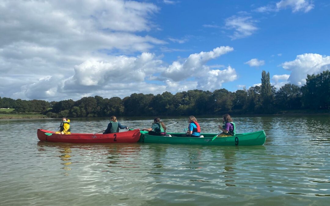 Sortie voile avec l’AS au lac du Moulin Papon